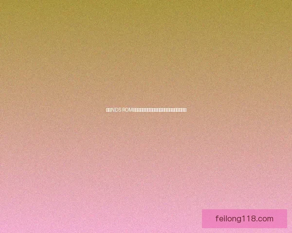 探索NDS ROM的世界：如何下载、安装与畅玩经典游戏合集指南